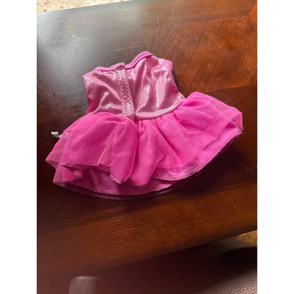 Pink Glitter Tulle Dress For Cabbage Patch Kids Dolls By Jakks - Picture 2 of 3
